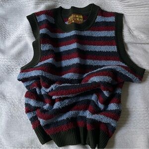 BRAINDEAD Super Soft Stripe Terry Vest